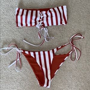Sexy Striped Swimsuit